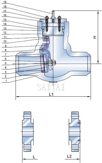 Materials of Pressure Seal Check Valves