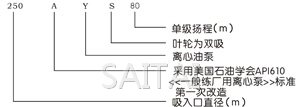 AY型单级、两级离心油泵